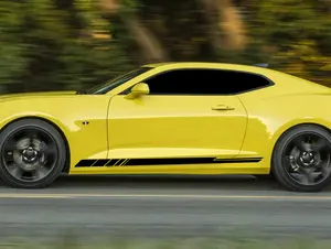 CAMARO RACING STRIPES DECAL FOR DOORS VINYL STICKER CHEVY CHEVROLET SPORT