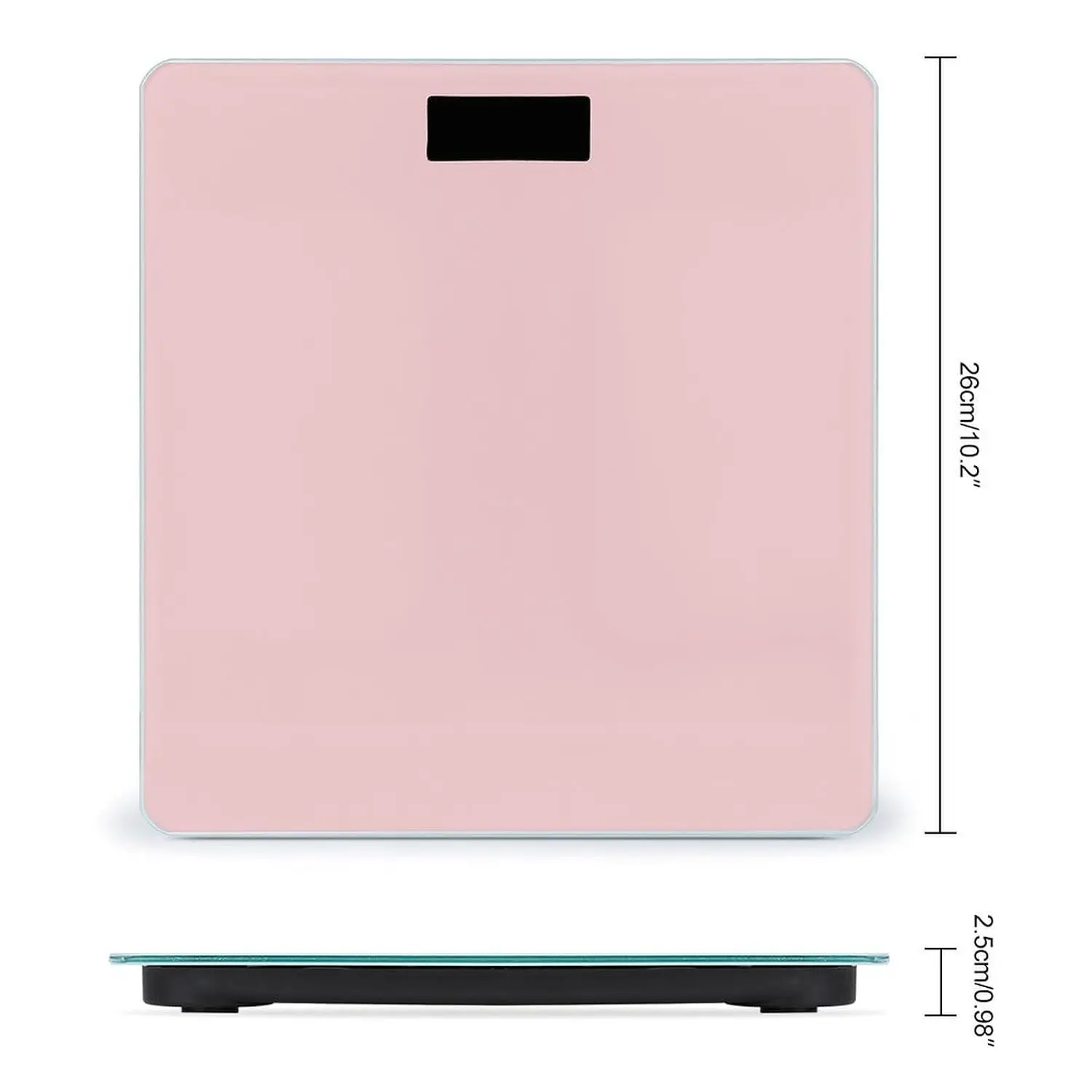 USB Body Weight Scale for Home Use, Tempered Glass Design, Adult Daily Fitness Tracking, Automatic Power Saving, Easy Use on Hard Floors, 1-Piece Home Supply Gift SmartFit Pro AI