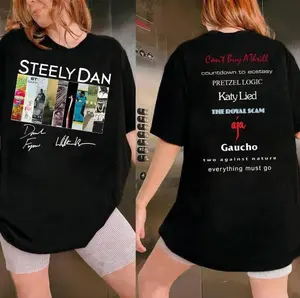 Steely Dan 2 Sided Album Shirt, Rock Band Tee, Concert Outfit, Gift For Fan, Unisex, Sweatshirt, Hoodie