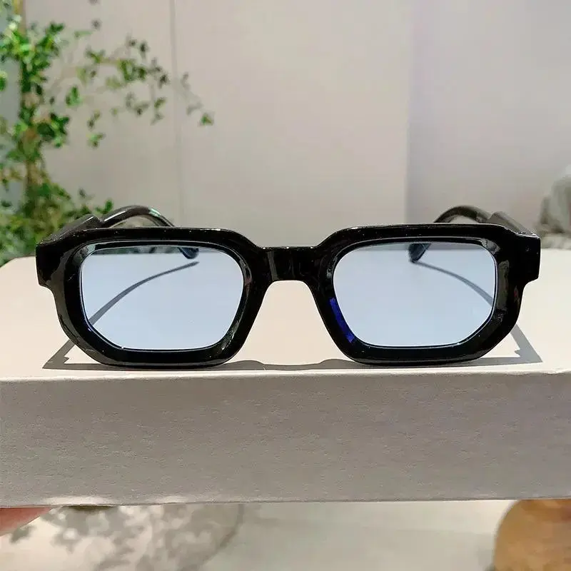 6-Pack Vintage Rectangle Sunglasses for Men & Women, Retro  display picture 3