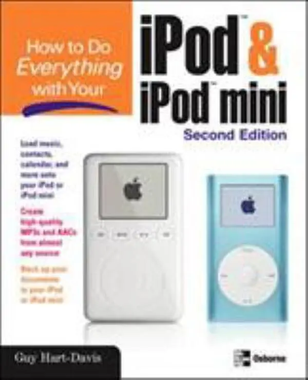 USED Book - How to Do Everything with Your iPod & iPod mini, Second Edition by Guy Hart-Davis (Paperback) - english
