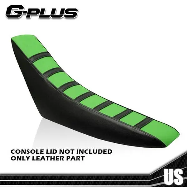 G-PLUS Upgraded Soft Durable Leather Motorcycle Seat Slipcover Protector Set, Quick & Easy Replacement for Honda CR80R, CR125R-CR500R, CRF100F-CRF150F & Most Dirt Bikes, Motorcycle Accessories