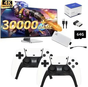 CKK Retro Game Console - New Upgraded Accessory with 20,000+ Games, Arcade, 4K HDMI Output, Wireless Joystick & Game Emulator - Childhood Classic Game