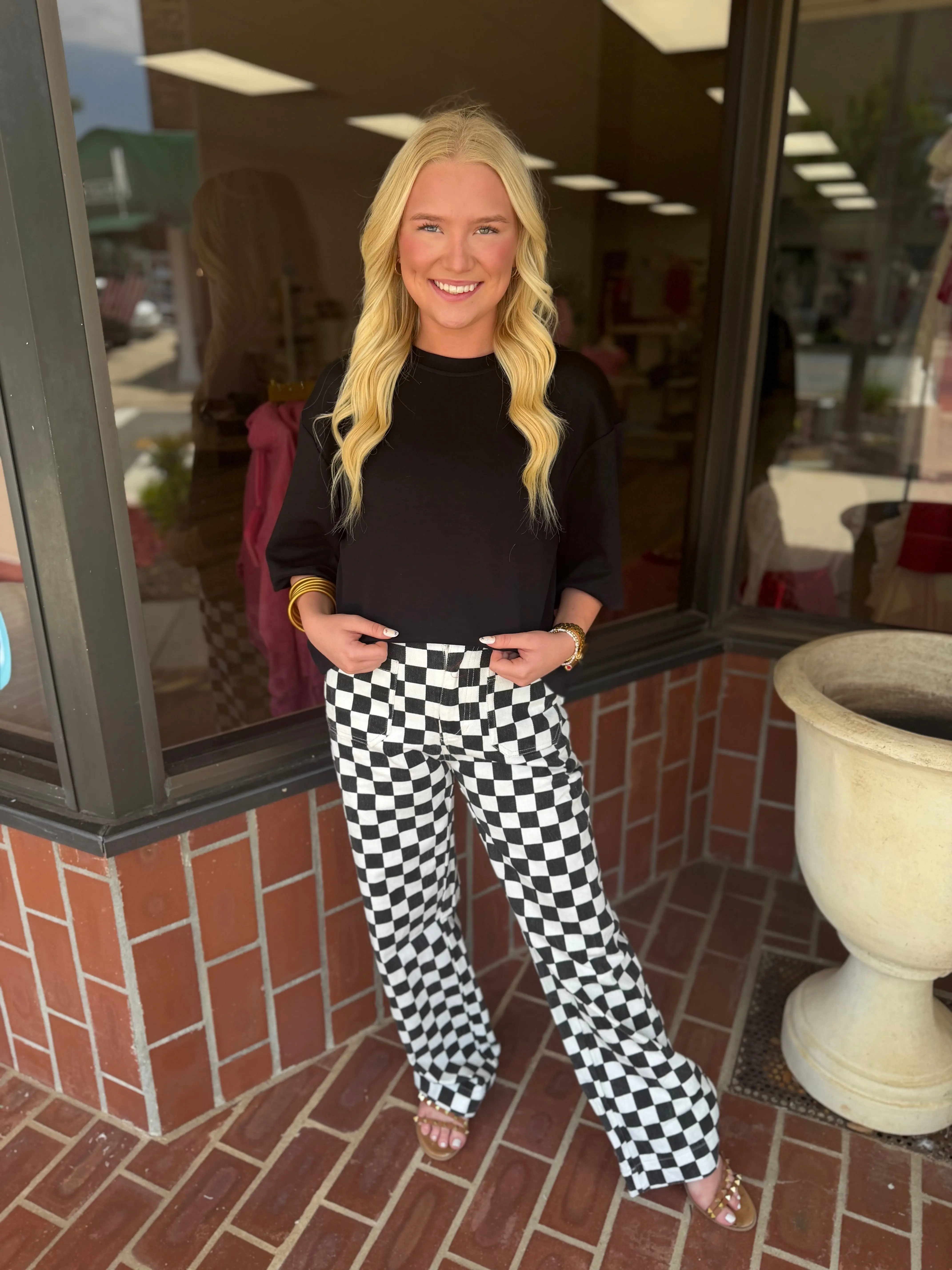 Checkmate Denim Pants