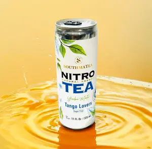NitroTea Tango Lovers 11 Oz Nitrogenated Sugar Free Beverage Pack x 12