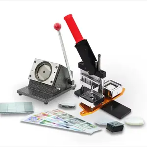 PRE-ORDER Auplex Fridge Magnet Making Machine 50mm/55mm Size Compact Easy Operation for DIY Enthusiasts and Small Businesses