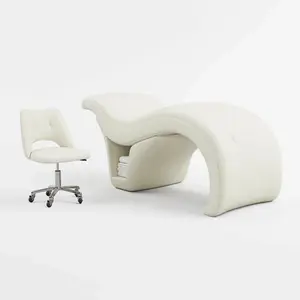 BENORAVO S-Shape Beauty Bed With Stool