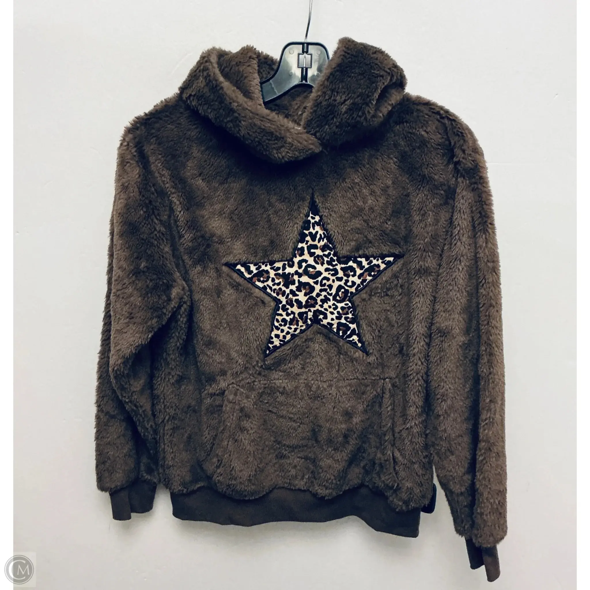Sweatshirt Hoodie By No Boundaries In Brown, Size: S