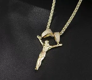 LisiZen Original Figure Pendant Necklace for Women, Zircon Inlaid Copper Design, Chic Vintage Style Fashion Collarbone Chain DZXL3683