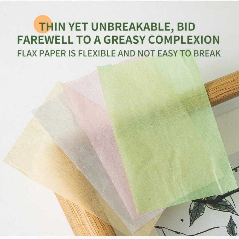 CHANCCI 700 Sheets 100pcs/box Portable Facial Oil Absorbing Paper Oil Control Face Paper Oil Blotting Makeup Blotting