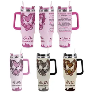 SMS - “Tú & Yo” Vaso Térmico de – Hecho en EE. UU.,  Tumbler Regalo de Aniversario para Él o Ella, Taza de Amor para Esposo y Esposa, Vaso Especial para Parejas y  InolvidablesMomentos