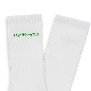 Dog Mom Club Socks - Green