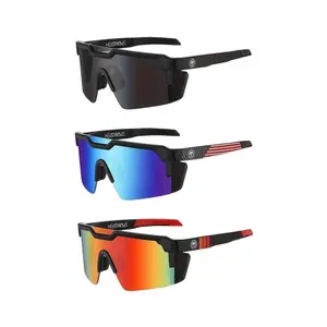 High-Quality Uv400 Protection Cycling Sunglasses, Outdoor Sports Eyewear, Perfect Gift for Husband Birthday or Thanksgiving