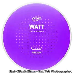 MVP PLC Electron Soft Watt Putter (Stock Stamp) [Back Stock Inventory - Disc and Stamp Color WILL VARY]