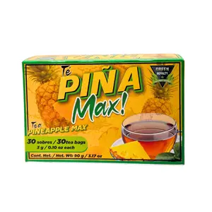 Piñamax Green Royal Tea 30 Tea Bags - Herbal Tea - Ideal for Beverage - Authentic Flavor Natural Powder
