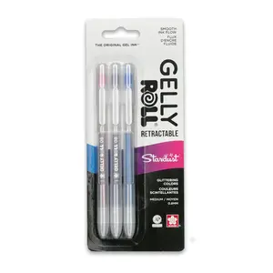 Gelly Roll Retractable Gel Pen Set, Stardust 08 3-Pack