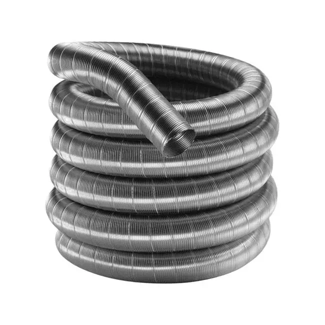 212 MAIN Duraflex 4168936 3 in. Double Wall Type B Vent Chimney Relining Flexible Pipe with DuraLiner
