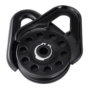 VEVOR 14.5 Ton Snatch Block for Winch Recovery, Heavy Duty 32,000 lbs Break Strength, Work with 3/8 inch Rope, Compact Offroad Recovery Accessory for Towing & Recovery on Truck, Tractor, ATV & UTV