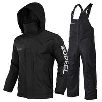 Premium Black Jacket & Black Bibs 824