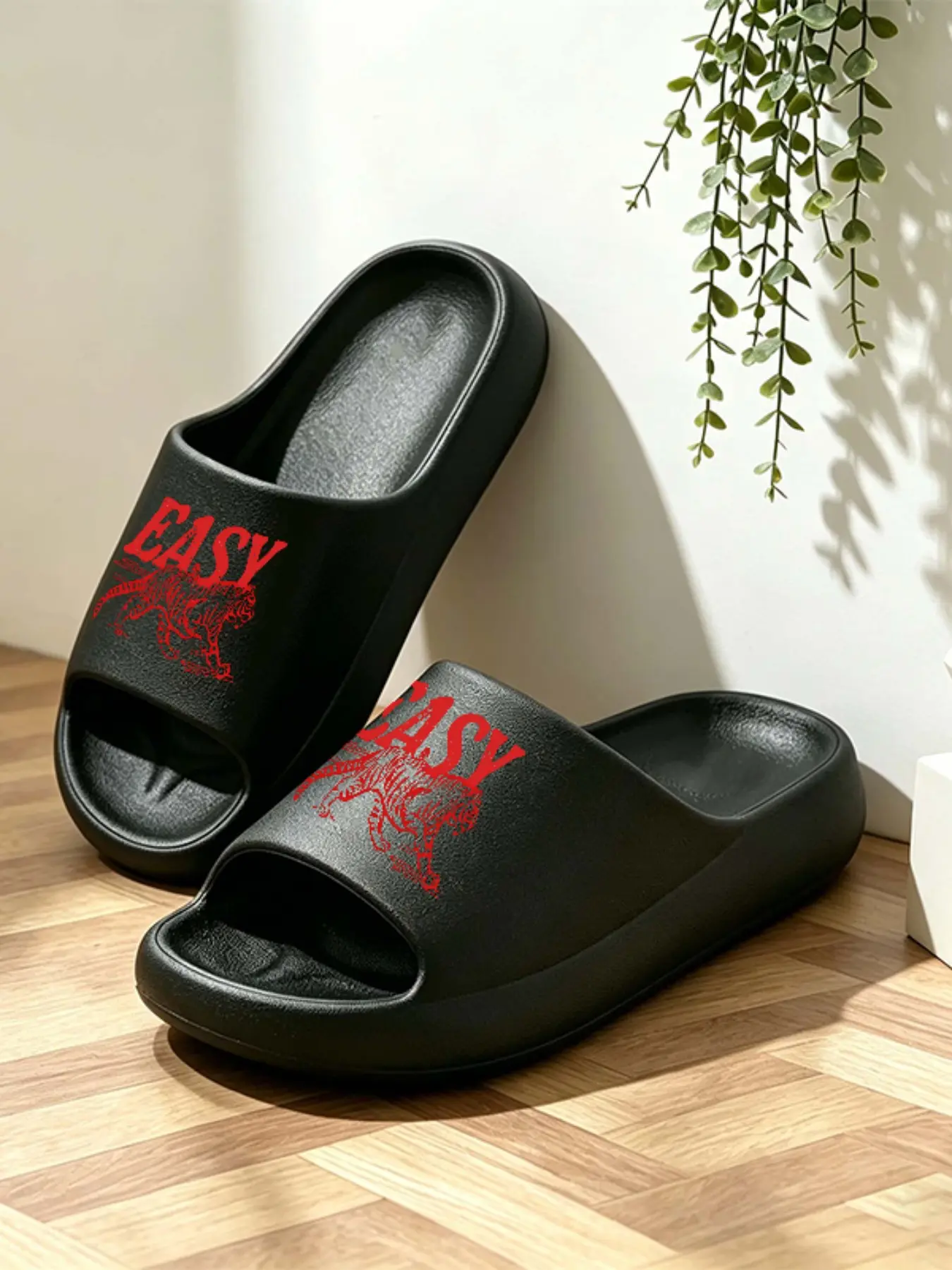 Women's Casual Tiger Print Slippers, Soft Eva Sole, Anti-Slip Quiet Design, Perfect for Home and Outdoors, Stylish and Comfortable