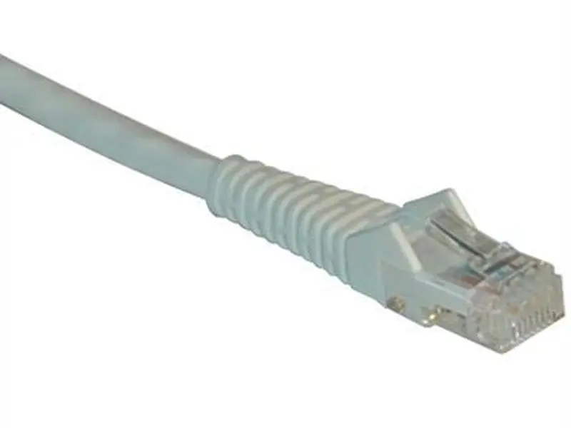 Tripp Lite N201-005-WH 5Ft Cat6 Gigabit Copper Wire Network Cable - RJ45 M/M Connectors, Snagless Boot, High-Speed Data Transfer