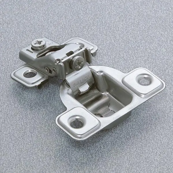 Salice Face Frame Self-Close Screw-On Hinge - 106° Angle, 0.5 Inches OL, 2-Cam Mechanism