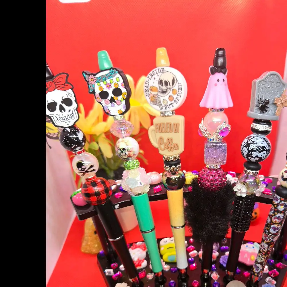 Halloween tall beaded pens $8 each