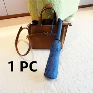 Automatic Umbrella – 10 Rib Heavy Duty Folding Umbrella with Auto Open Close, Windproof Travel Umbrella for Rain Sun, Compact Portable Umbrella for Car Purse, UV Protection Sun Umbrella for Outdoor Sports