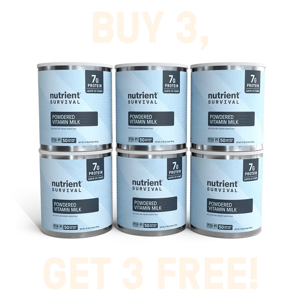 Powdered Vitamin Milk #10 Can B3G3