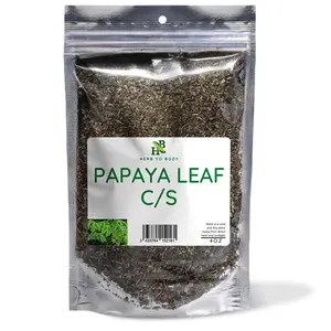Herb To Body Papaya Leaf C/S (Cut & Sifted) | Carica Papaya | Wildcrafted | 4oz