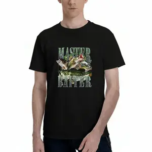 [Made-to-Order] Master Baiter Bass Fishing Fisher Papa Dad Happy Fathers Day T-Shirt