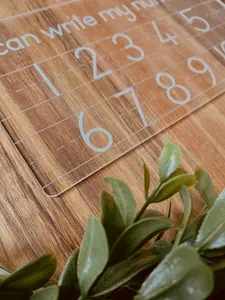 Tracing Numbers Dry Erase Board