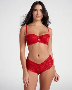 Lacy Essentials Keyhole Bra