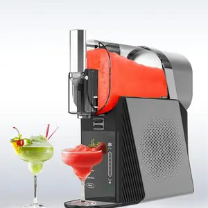 88oz Slushy Machine for Home with 6 Presets & Texture Control. No Ice Needed Margarita Maker & Fast Freezing Slushie Maker for Frappé, Milkshake, Smoothie & Frozen Cocktails. Self-Cleaning Professional Home Bar Drink Maker!