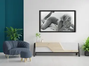 American Actress Model Canvas, Hollywood Stars, Movie Star Canvas Print, Motivation Photography Poster, Wall Decor Canvas, Home Wall Decor