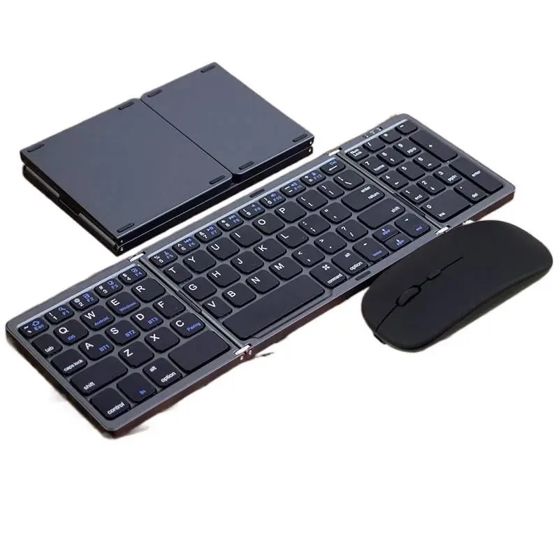 B089 [gray-black] + mouse + bag and pad