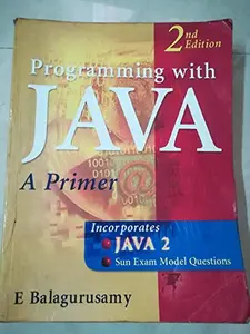 USED-Programming with Java [Paperback] [Jan 01, 2001] Balagurusamy by Balagurusamy (Paperback)