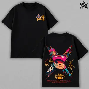 Tony Tony Chopper Tee – One Piece Anime Manga T-Shirt, Classic Straw Hat Doctor Graphic Tee, Unisex Oversized Casual Shirt, Cute Reindeer Pirate Anime Tee, Minimalist Anime Fan Shirt, Gift for One Piece Fans