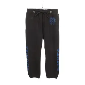 Pre-owned Chrome Hearts Cotton Small Leather Goods HORSERHOOF Pants