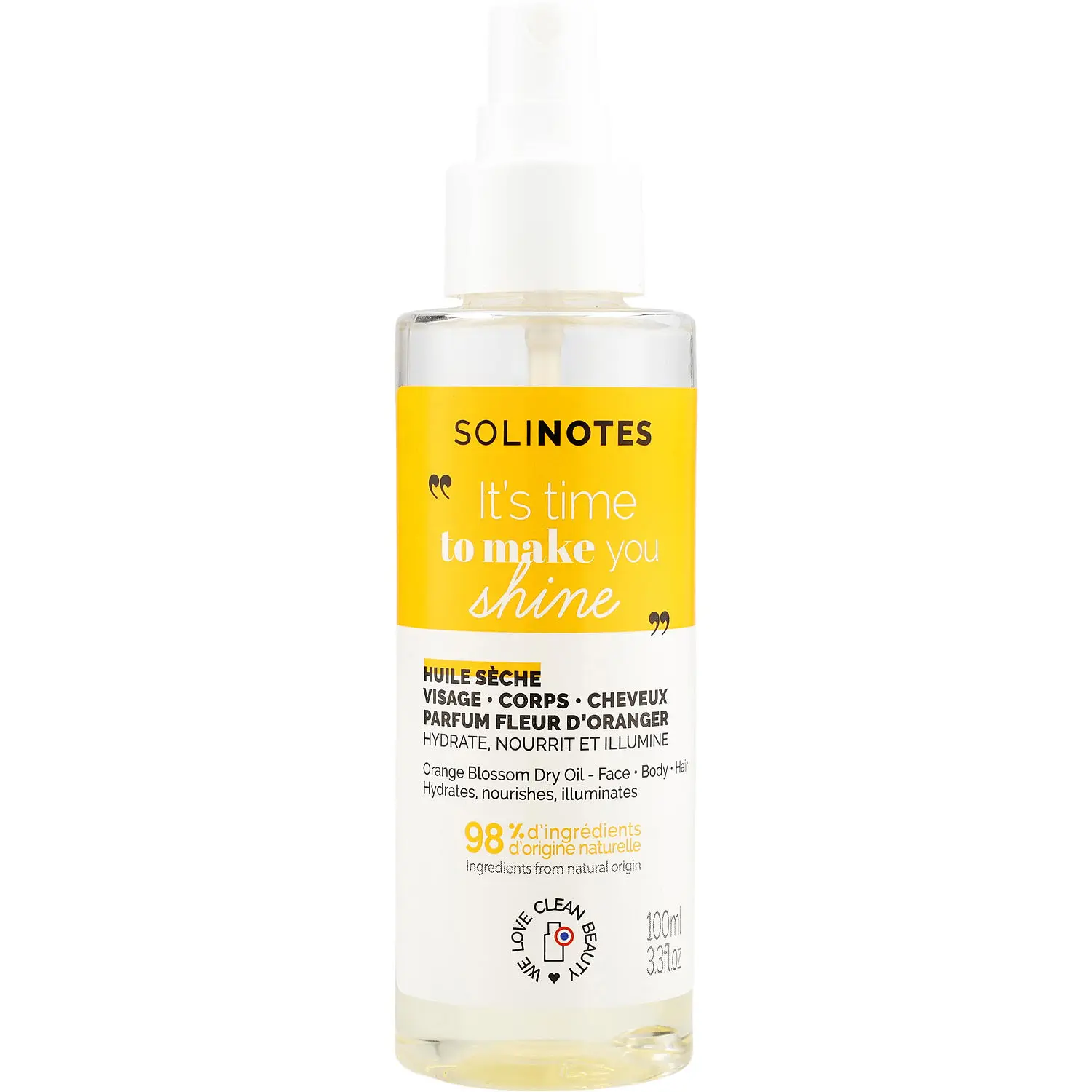Solinotes Orange Blossom By Solinotes Dry Oil For Unisex
