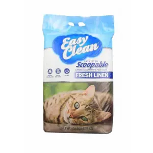 Pestell Pet - Cat  Easy Clean Fresh Linen Scent Scoopable Litter - 40 lbs