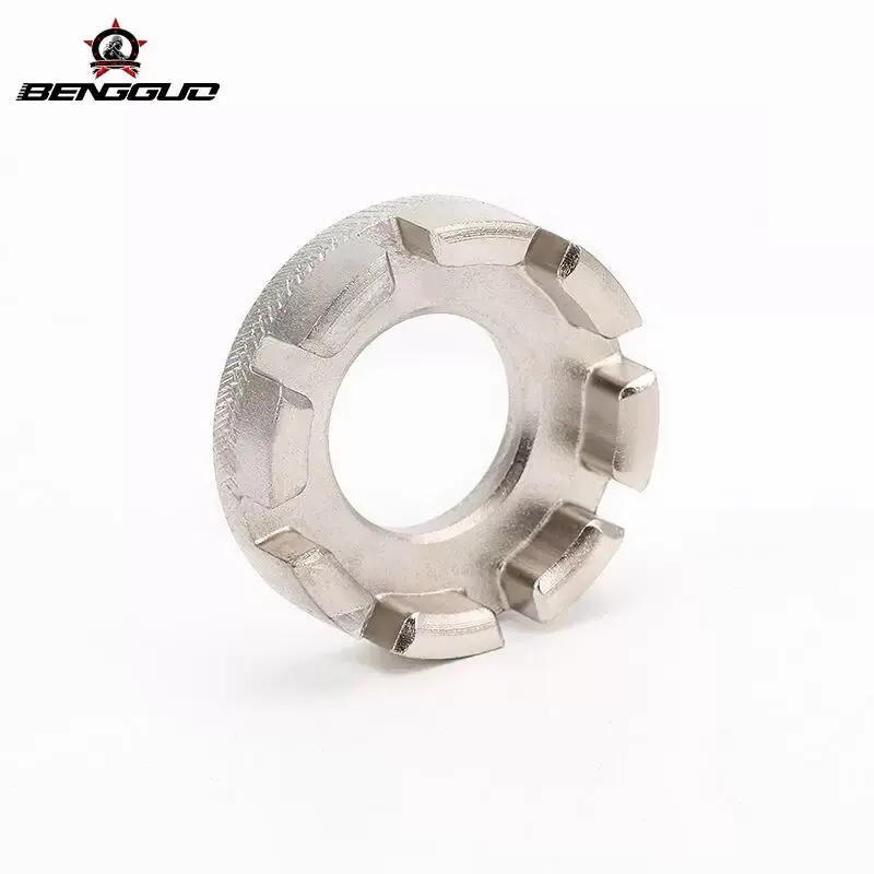 Mountain Bike Maintenance Tool, Chrome-Moly Steel Spoke Wrench, Hard-Core Industrial Style, Rim Group & Wire Adjustment, Bicycle Parts