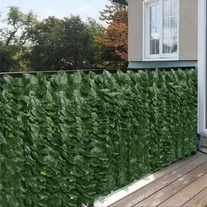 Artificial Ivy Privacy Fence, Faux Ivy Leaf Privacy Screen, Decorative Fence for Home Balcony Garden Decoration, Home Decor Supplies, Garden Accessories, Garden Border Fence, Decorative Garden Fences