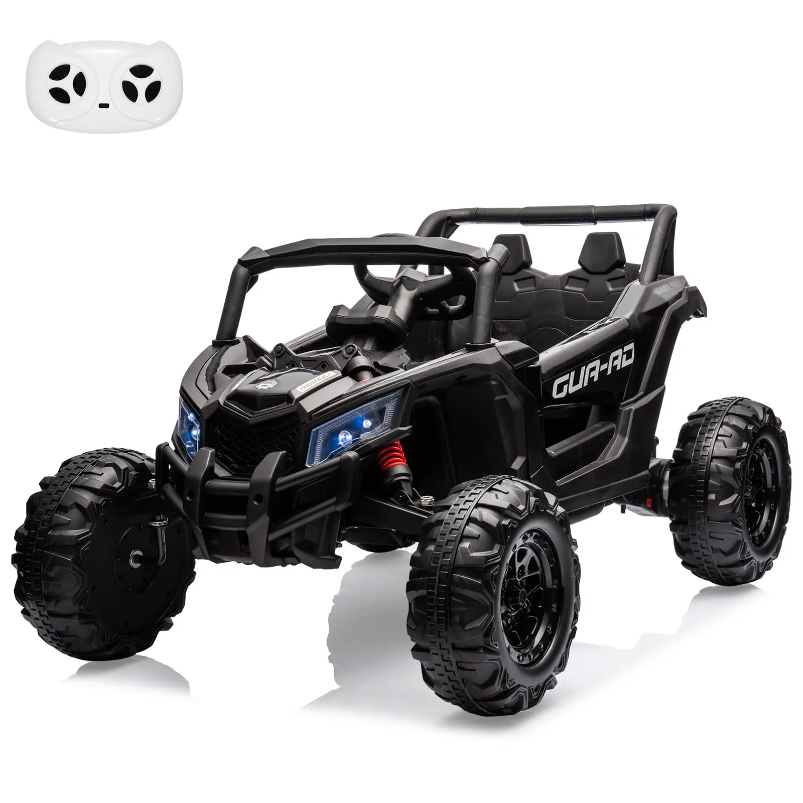 GARVEE 24V Remote Control Ride On Car - Black UTV - TikTok Shop