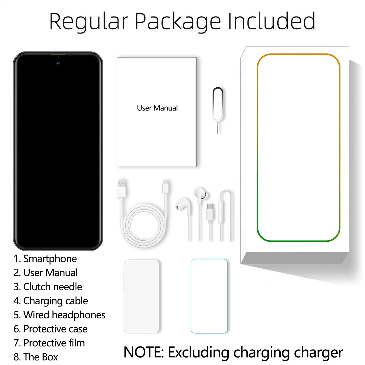 FUFFI Smartphone with 6.56-Inch HD Screen, Dual SIM and Dual 4G