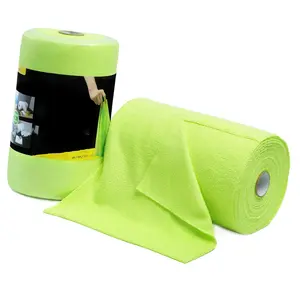 Disposable Dish Towel,Multifunctional Strong Absorbent Cleaning Towel Roll Easy to Clean Durable Hand Tear Rag for Household Cleaning Blue Kitchen
