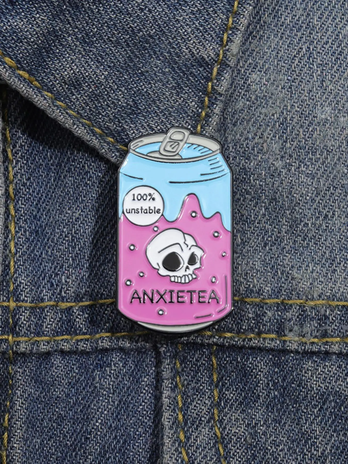 Creative Beverage Can Design Brooch, Fashion Jewelry Accessories for Men & Women for Party, Daily Clothing Decor, Trendy All-match & Exquisite Brooch