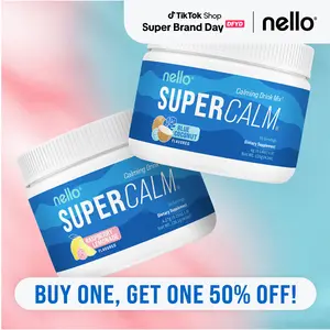 Supercalm Best Selling Flavors Bundle Tubs (2-Pack) : Calming Drink Mix with KSM-66 Ashwagandha, Vitamin D3, Magnesium & L-Theanine – Supports Cortisol Balance, Mood & Sleep, Helps Manage Occasional Stress – Tub (30 Servings) Natural Ingredients
