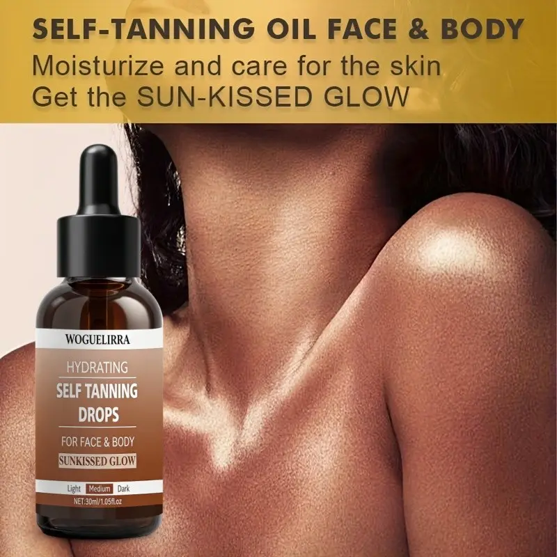 Super Tan Dark Tanning Drops, Self Tanner Drops, Coconut Bronze Oil, Deep Radiant Tan, Skin Toning, Intense Hydration, Sun-Kissed Appearance, Summer Beach Look, Daily Skincare, Sunless Tanning, Glow Tanner