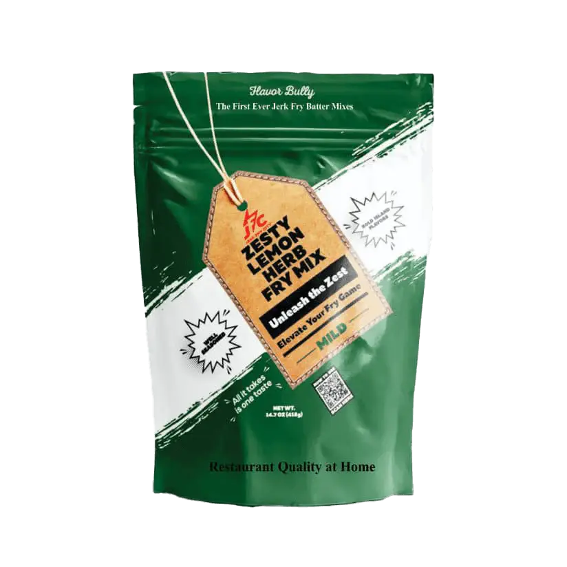 Zesty Lemon Herb Infused Vegetable Frying Shortening